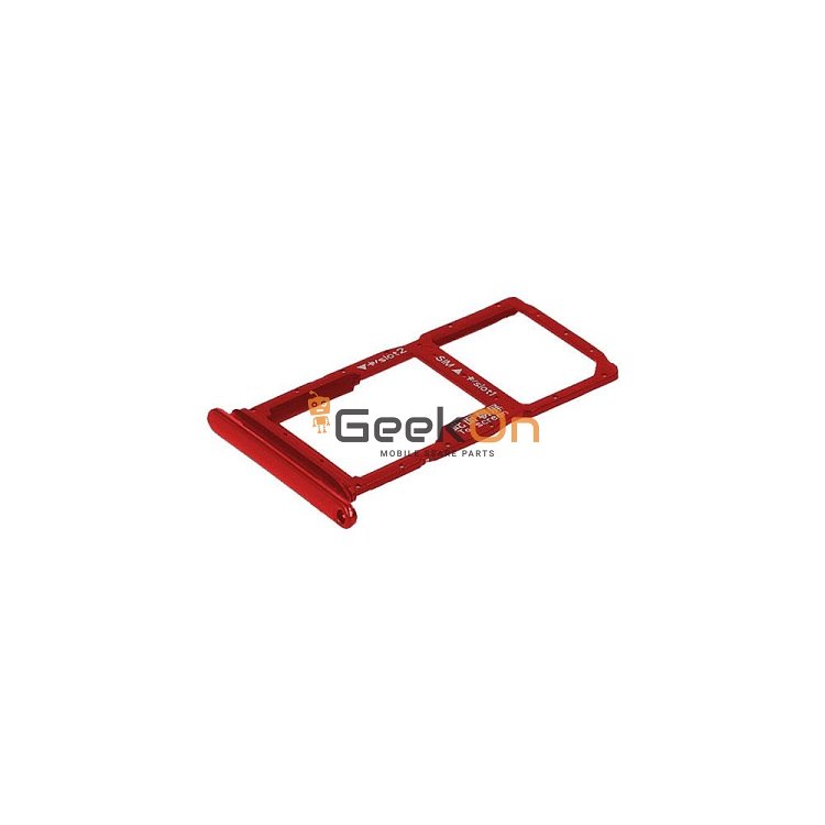 Υποδοχή κάρτας SIM και SD Tray για Huawei P Smart Z Κόκκινο
