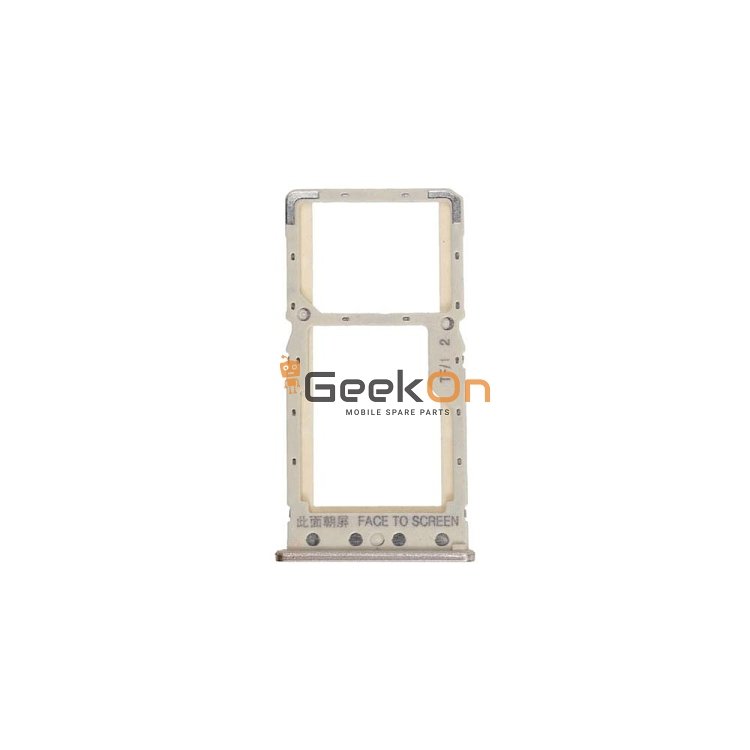 Υποδοχή κάρτας SIM και SD Tray για Xiaomi Redmi 6 / 6A Dual Sim Χρυσό