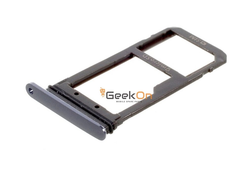 Υποδοχή κάρτας SIM και SD Tray για Samsung Galaxy S7 G930 Μαύρο