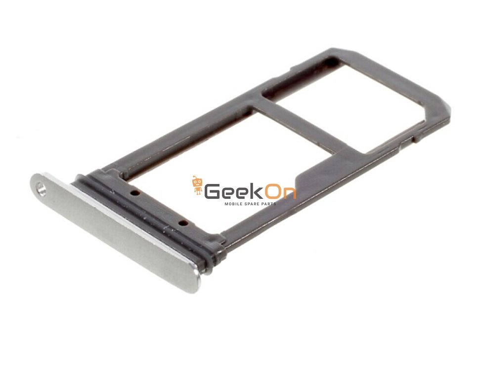 Υποδοχή κάρτας SIM και SD Tray για Samsung Galaxy S7 G930 Λευκό