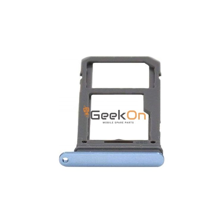 Υποδοχή κάρτας SIM και SD Tray για Samsung Galaxy S8 G950 Μπλε
