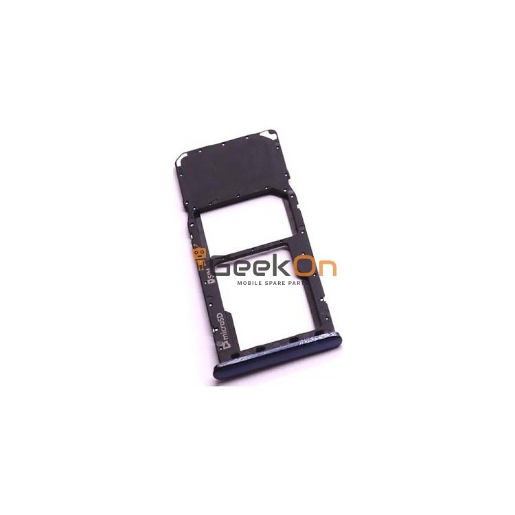 Υποδοχή κάρτας SIM και SD Tray για Samsung Galaxy A7 2018 A750 Μαύρο