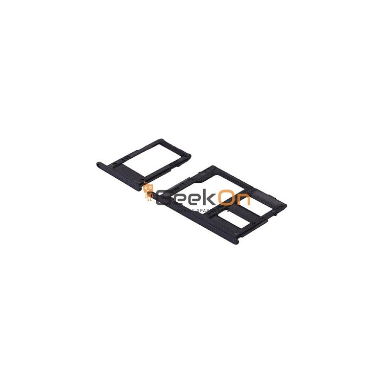 Υποδοχή κάρτας SIM και SD Tray για Samsung Galaxy J7 2017 J730 Μαύρο