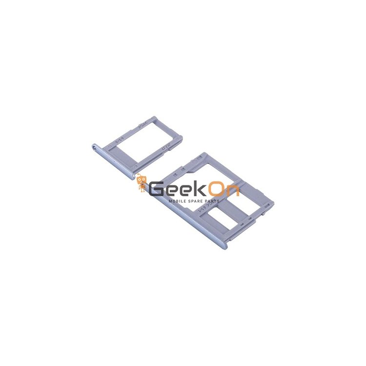 Υποδοχή κάρτας SIM και SD Tray για Samsung Galaxy J7 2017 J730 Μπλε