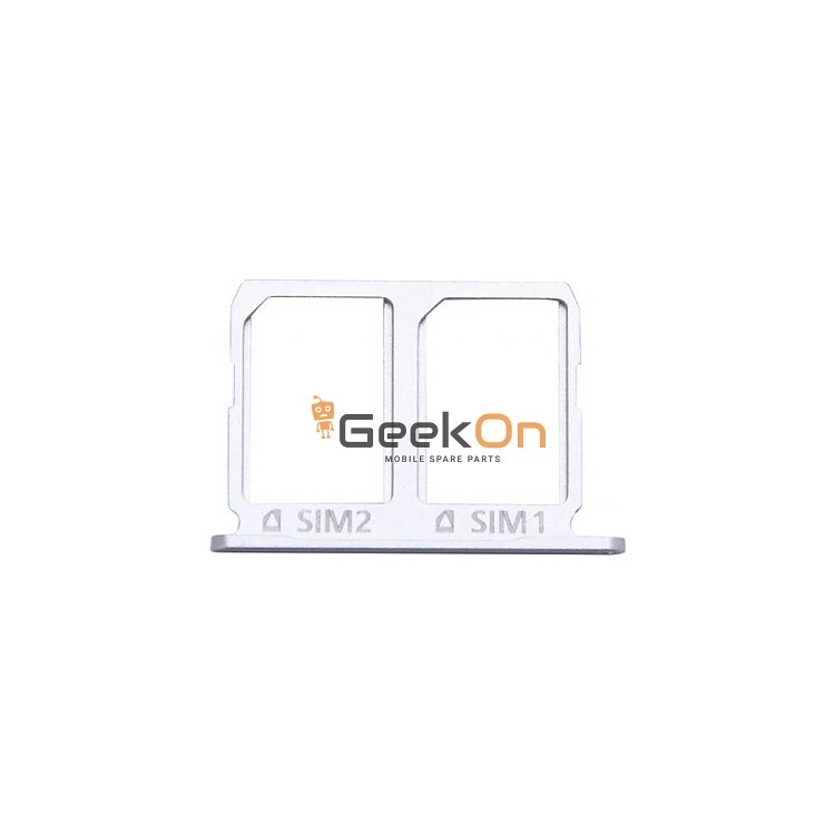 Υποδοχή κάρτας Dual SIM για Samsung Galaxy S6 G920 Λευκό