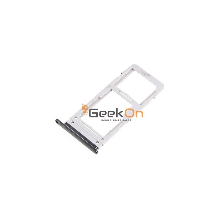 Υποδοχή κάρτας Dual SIM για Samsung Galaxy S10 Plus G975 Μαύρο