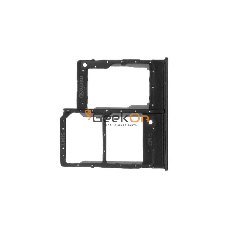 Υποδοχή κάρτας Dual SIM για Samsung Galaxy A20e A202F Μαύρο