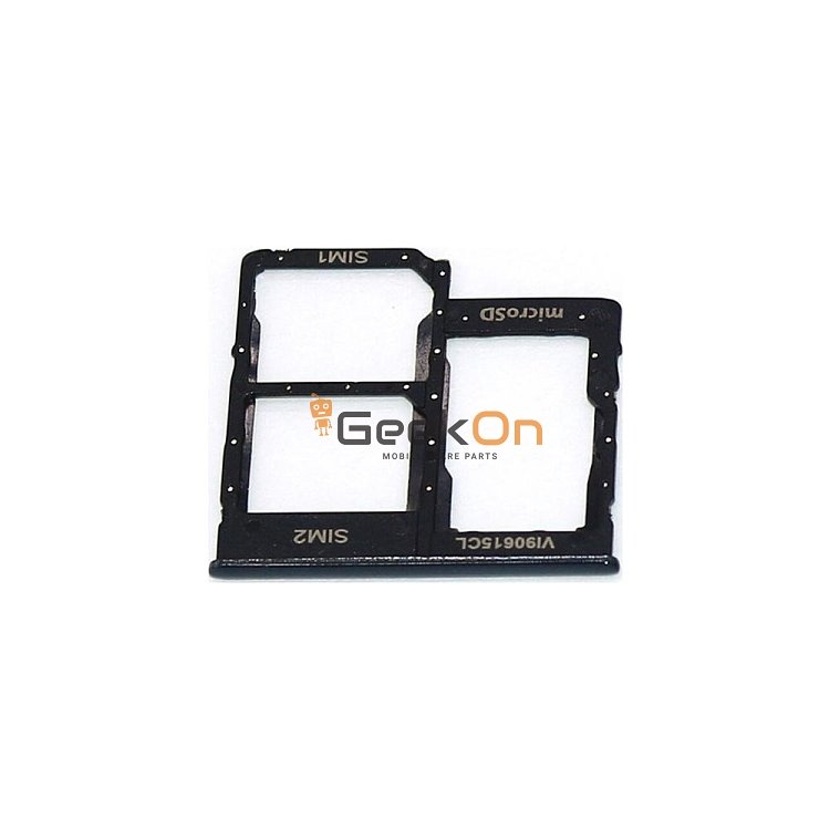 Υποδοχή κάρτας Dual SIM για Samsung Galaxy A40 A405 Μαύρο