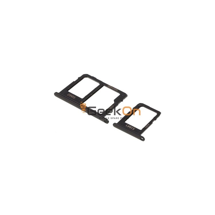 Υποδοχή κάρτας Dual SIM για Samsung Galaxy J6 Plus 2018 J610F Μαύρο