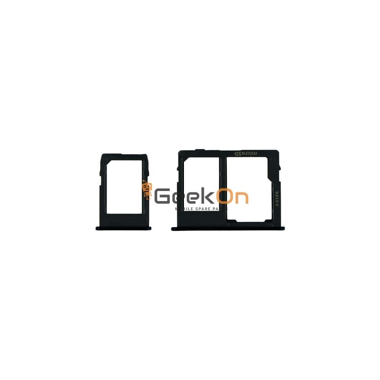 Υποδοχή κάρτας Dual SIM για Samsung Galaxy J4 Plus J415 Μαύρο