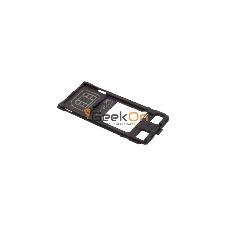 Υποδοχή κάρτας Single SIM Tray για Sony XZ Μαύρο