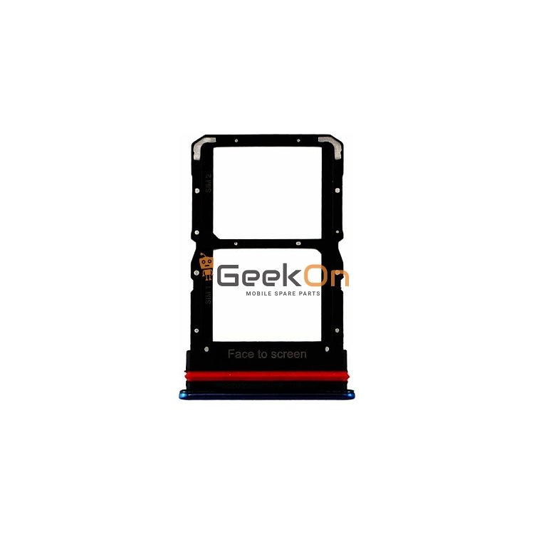 Υποδοχή κάρτας Sim / Sim Tray για Xiaomi Mi Note 10 Μπλέ
