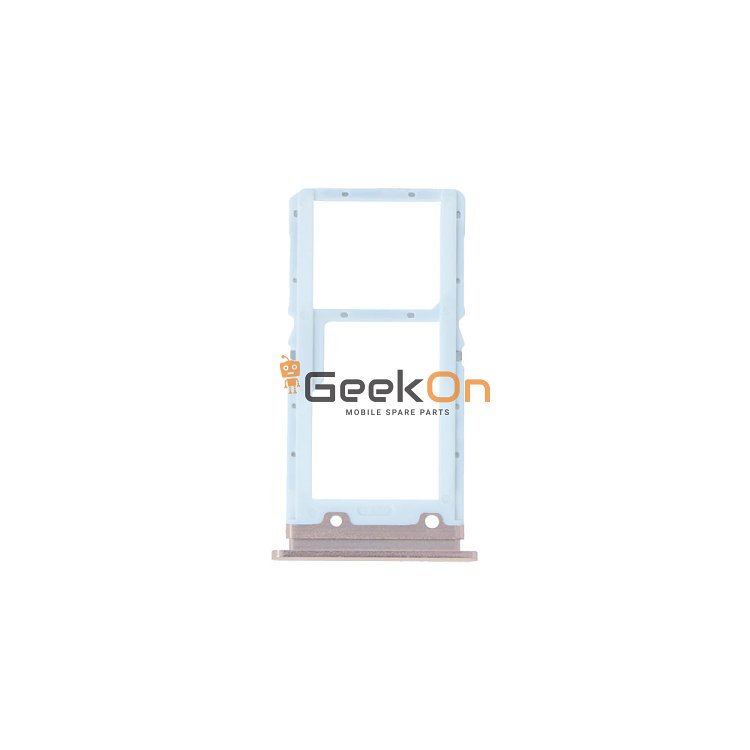 Υποδοχή κάρτας Dual SIM και κάρτας Micro-SD Μαύρο για Xiaomi Mi 9 Lite Χρυσό