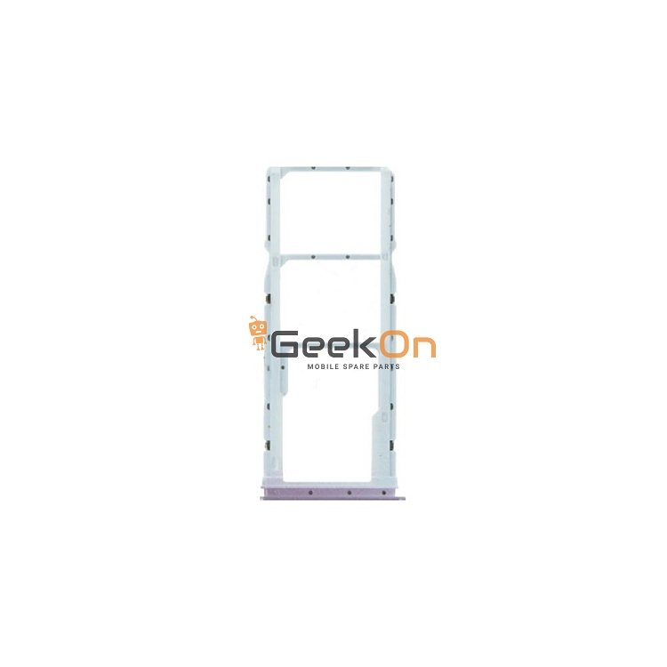 Υποδοχή κάρτας Dual SIM και κάρτας Micro-SD Μαύρο για Xiaomi Redmi 9 Ρόζ