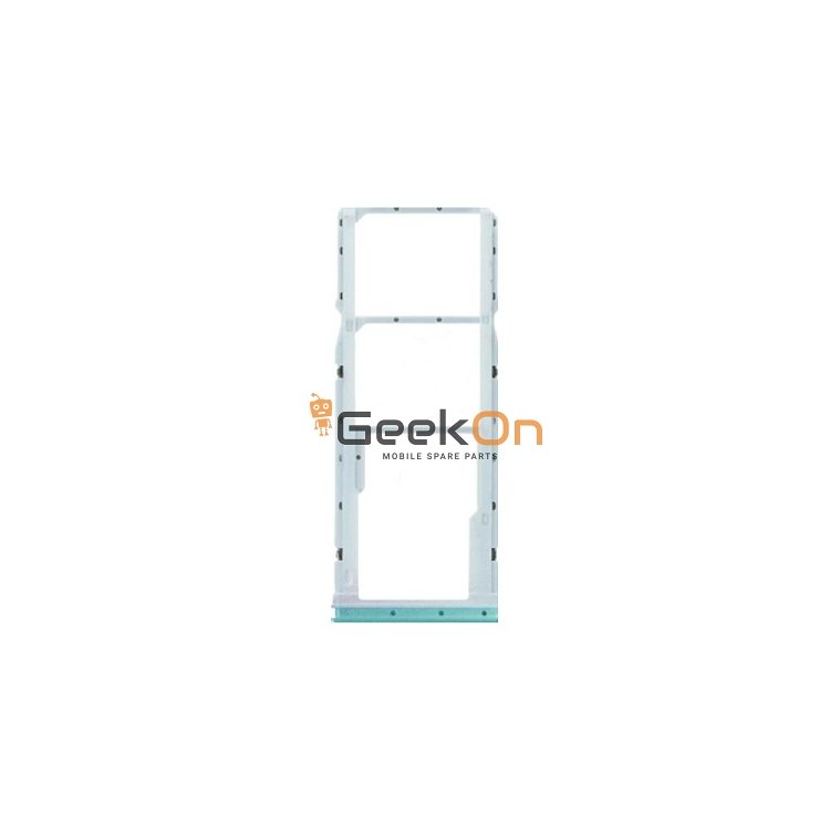 Υποδοχή κάρτας Dual SIM και κάρτας Micro-SD Μαύρο για Xiaomi Redmi Note 9S / Redmi Note 9 Pro Γαλάζιο