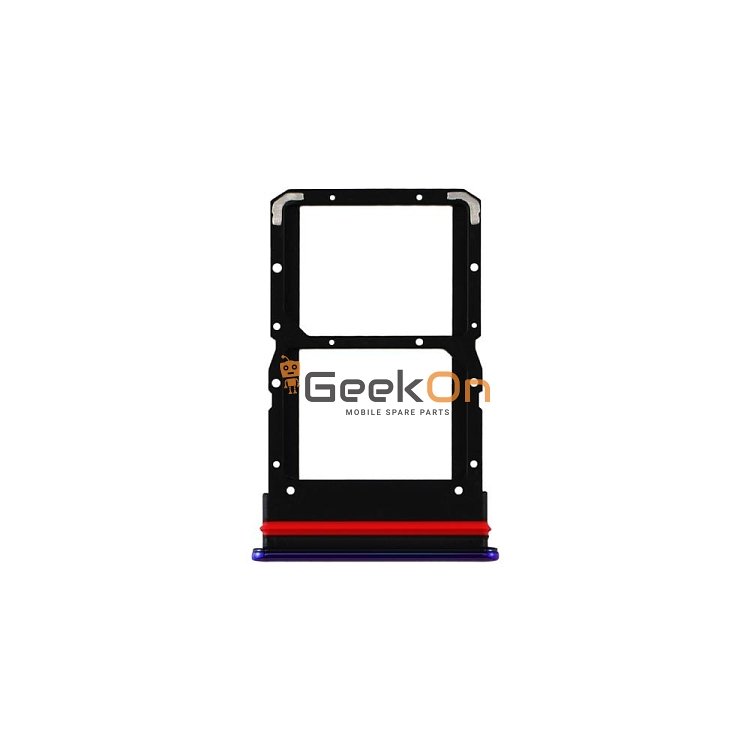 Υποδοχή κάρτας Dual SIM για Xiaomi Mi 10 Lite Μπλέ