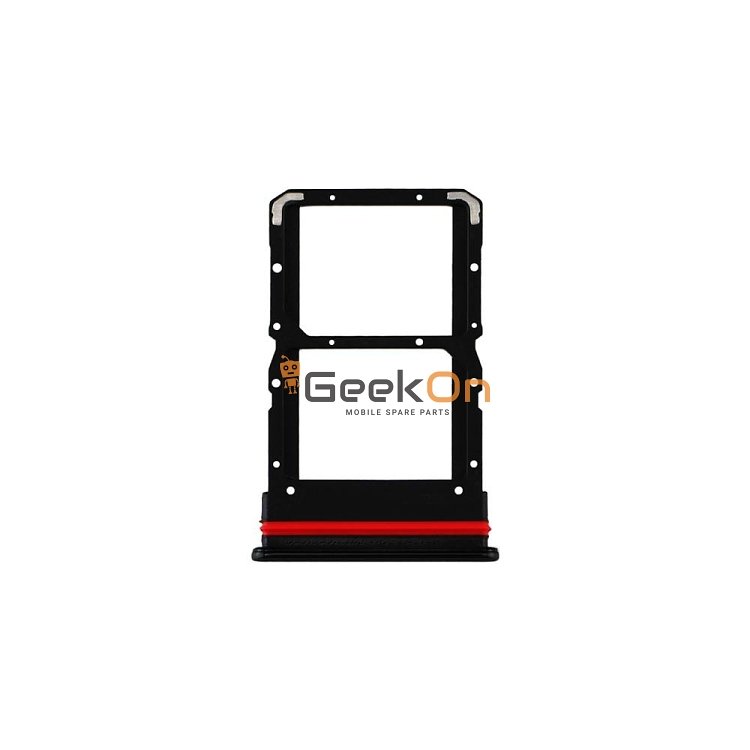 Υποδοχή κάρτας Dual SIM για Xiaomi Mi 10 Lite Μαύρο