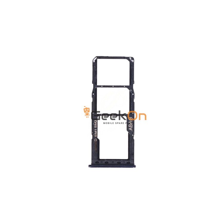 Υποδοχή Διπλής Κάρτας Sim και SD Card / Dual Sim Tray and SD Card για Samsung Galaxy A21s A217 Μαύρο