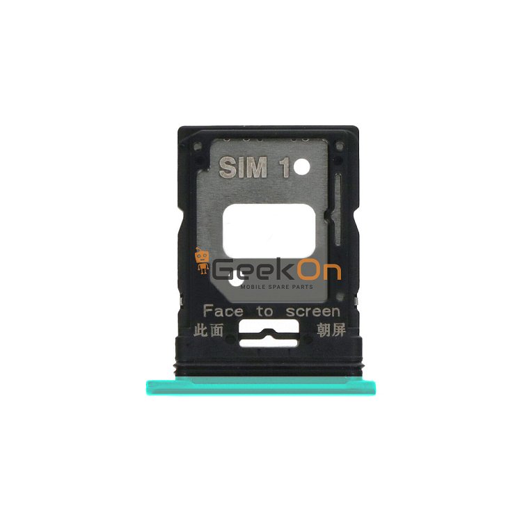 Υποδοχή κάρτας Dual SIM και Micro SD / Dual Sim Tray and SD Card για Xiaomi Mi 11 Lite 5G M2101K9G Mint Green
