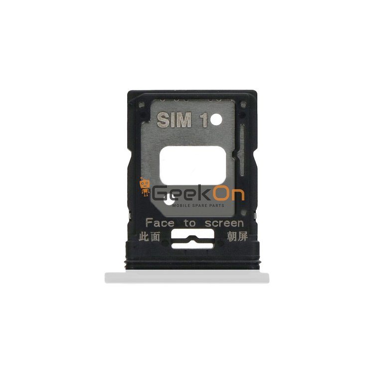 Υποδοχή κάρτας Dual SIM και Micro SD / Dual Sim Tray and SD Card για Xiaomi 11 Lite 5G NE 2109119DG Snowflake White