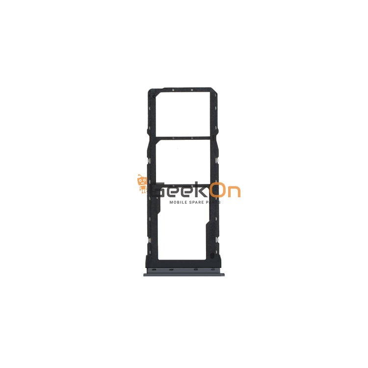 Υποδοχή κάρτας Dual Sim και SD Card / Dual Sim Tray and SD Card για Xiaomi Redmi Note 10S Shadow Black