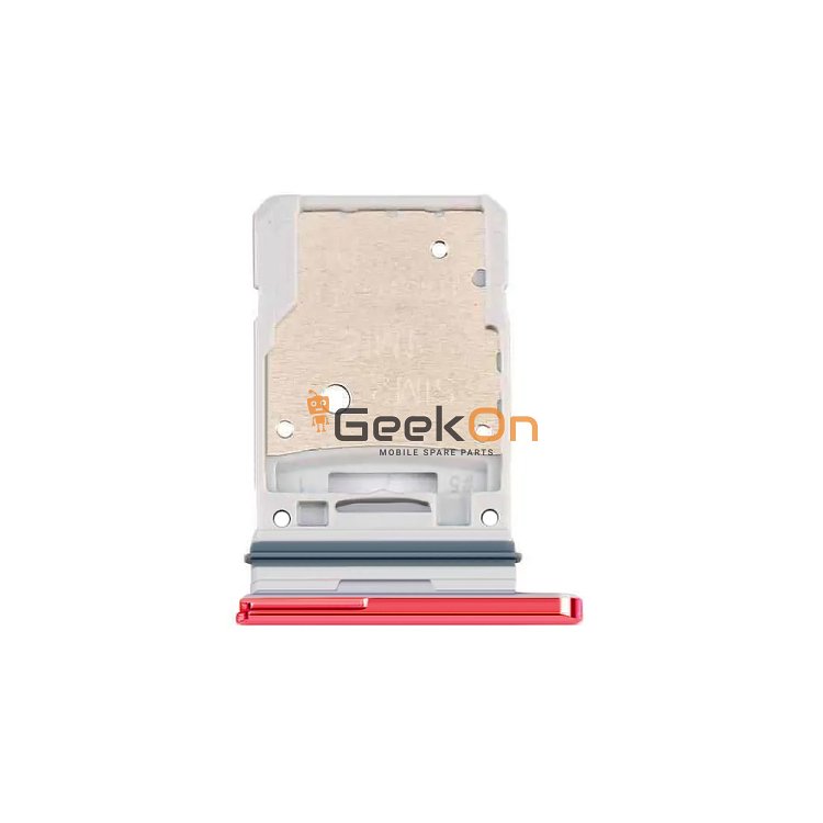 Υποδοχή κάρτας Dual SIM και Micro SD / Dual Sim Tray and SD Card για Samsung Galaxy S20 FE / S20 FE 5G / G780 / G781 Cloud Red