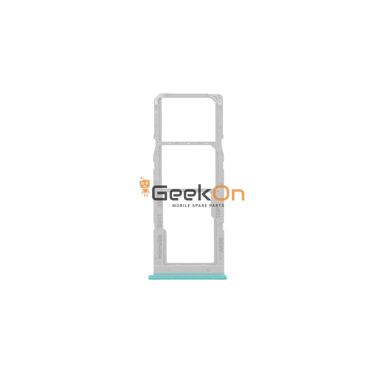 Υποδοχή κάρτας Dual SIM και Micro SD / Dual Sim Tray and SD Card για Samsung Galaxy M12 M127 Πράσινο