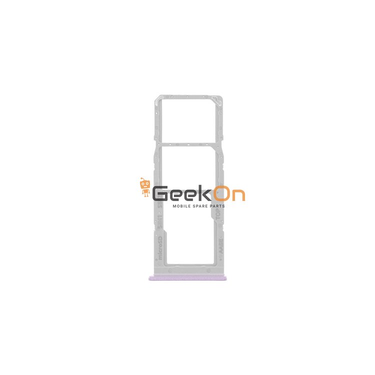 Υποδοχή κάρτας Dual SIM και Micro SD / Dual Sim Tray and SD Card για Samsung Galaxy A22 5G A226 Violet