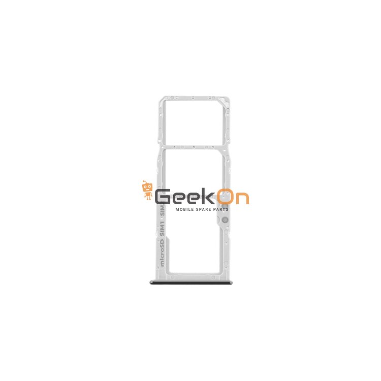 Υποδοχή κάρτας Dual SIM και Micro SD / Dual Sim Tray and SD Card για Samsung Galaxy A51 A515 Prism Crush Black