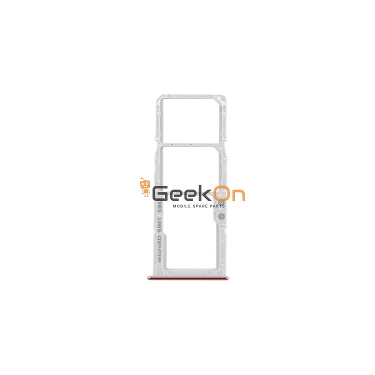 Υποδοχή κάρτας Dual SIM και Micro SD / Dual Sim Tray and SD Card για Samsung Galaxy A51 A515 Prism Crush Pink