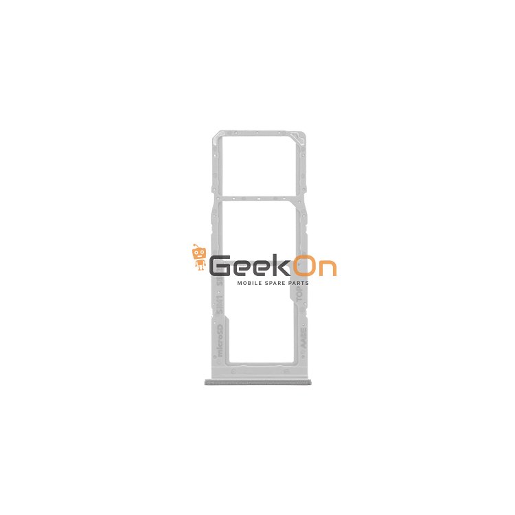 Υποδοχή κάρτας Dual SIM και Micro SD / Dual Sim Tray and SD Card για Samsung Galaxy A22 A225 Λευκό