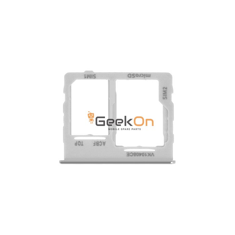 Υποδοχή κάρτας Dual SIM και Micro SD / Dual Sim Tray and SD Card για Samsung Galaxy A32 5G A326 Awesome White