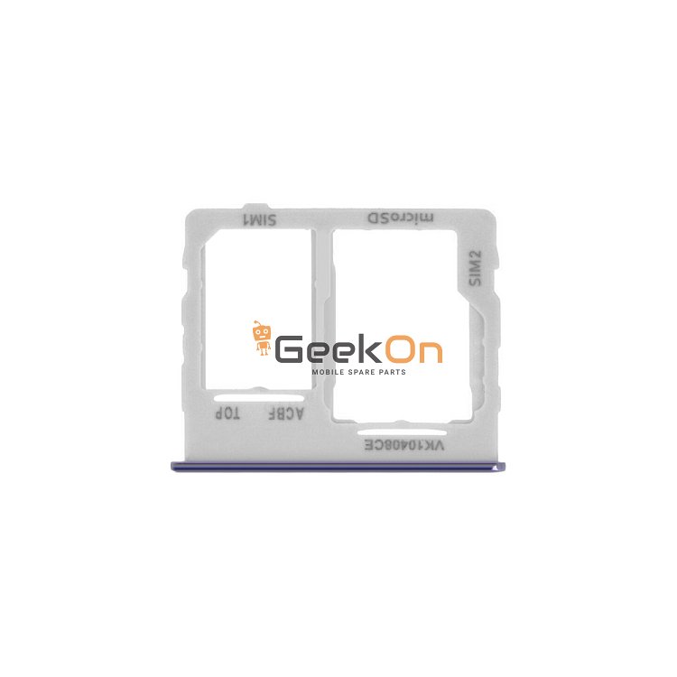 Υποδοχή κάρτας Dual SIM και Micro SD / Dual Sim Tray and SD Card για Samsung Galaxy A32 5G A326 Awesome Violet