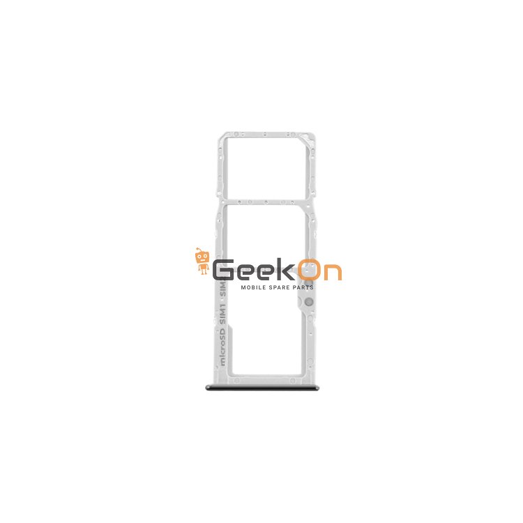 Υποδοχή κάρτας Dual SIM και Micro SD / Dual Sim Tray and SD Card για Samsung Galaxy M51 M515 Celestial Black