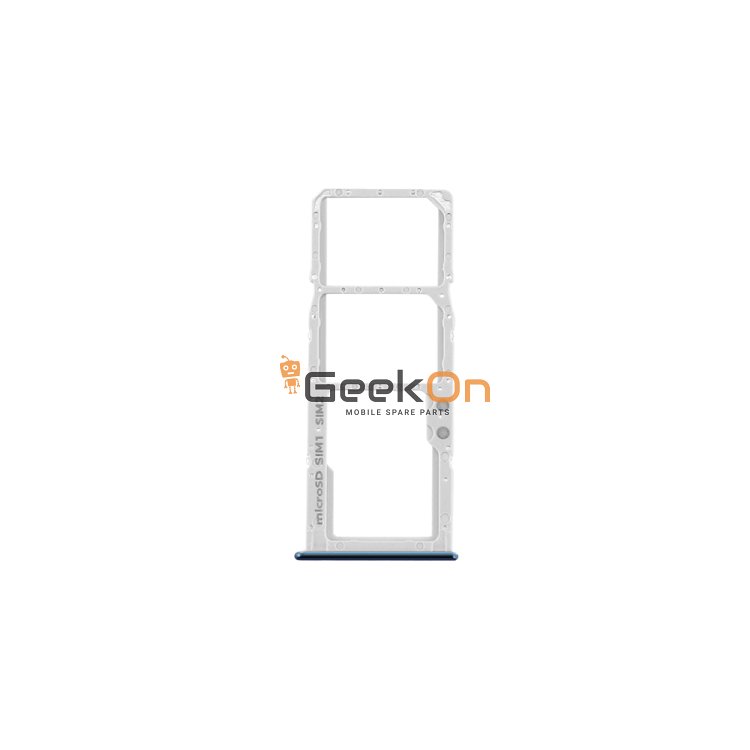 Υποδοχή κάρτας Dual SIM και Micro SD / Dual Sim Tray and SD Card για Samsung Galaxy M51 M515 Electric Blue