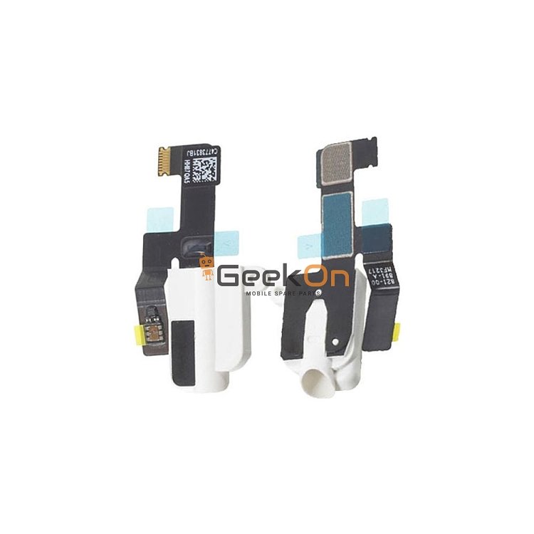 Καλωδιοταινία Ήχου Ακουστικού / Audio Jack Flex για iPad Pro 10.5 2017 A1701 / A1709 / A1852 Λευκό