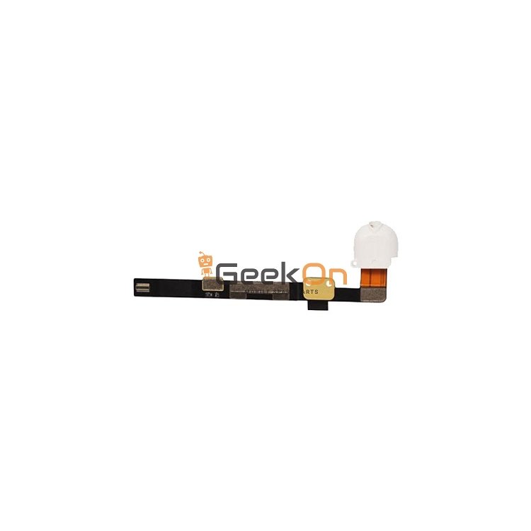Καλωδιοταινία Ήχου Ακουστικών / Audio Jack Flex για iPad Mini / Mini 2 / Mini 3 / A1432 / A1454 / A1455 / A1599 / A1600 / A1432 / A1489 / A1490 / A1491 Λευκό