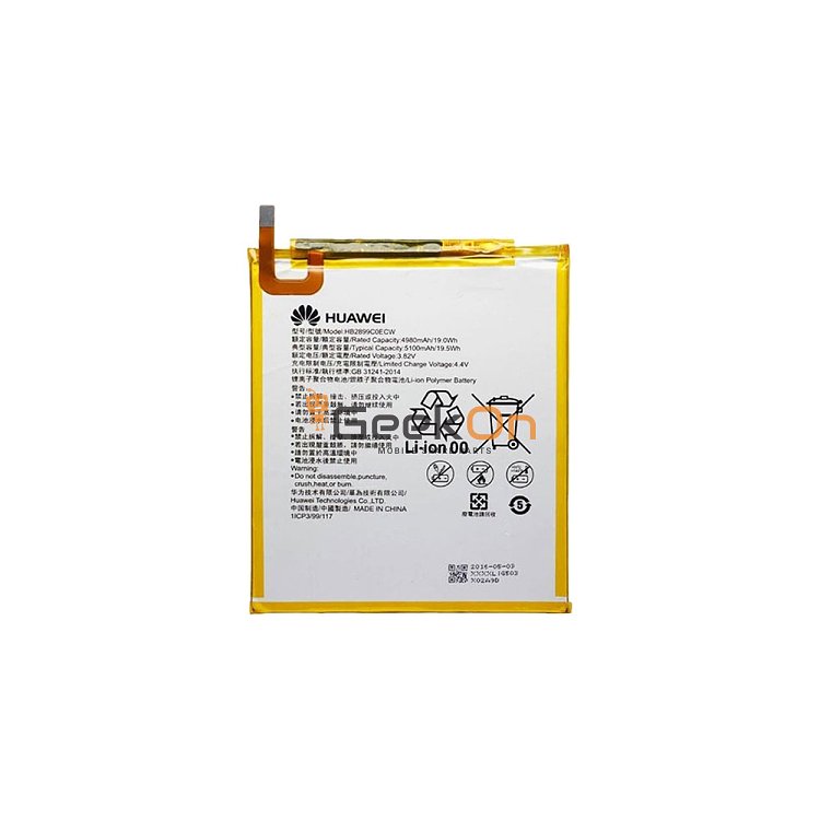 Γνήσια Μπαταρία Huawei HB2899C0ECW Για MediaPad M5 / T5 / T8 24022744 4980mAh (Service Pack)
