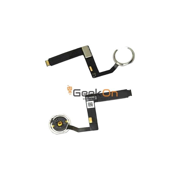 Καλωδιοταινία Κεντρικού Κουμπιού / Home Button Flex για iPad Pro 9.7 2016 A1673 / A1674 / A1675 Λευκό