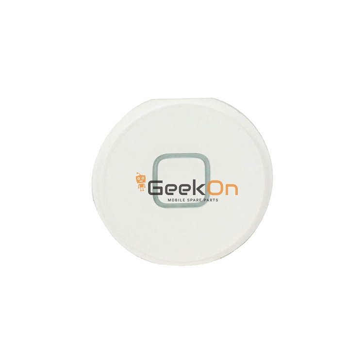 Κεντρικό Κουμπί / Home Button για iPad 2 / iPad 3 / iPad 4 / A1395 / A1396 / A1397 / A1416 / A1430 / A1403 / A1459 / A1460 / A1458 Λευκό