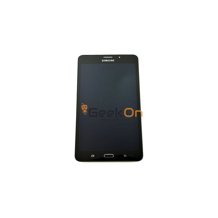 Γνήσια Οθόνη LCD Και Μηχανισμός Αφής Με Πλαίσιο για Samsung Galaxy TAB A 7.0 T285 GH97-18756A Black (Service Pack)