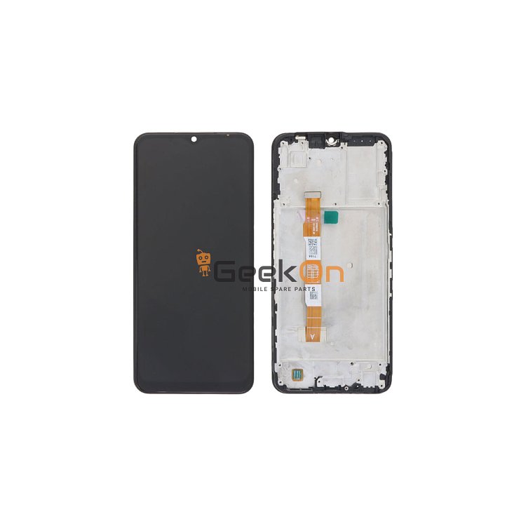 Οθόνη και Μηχανισμός Αφής με Πλαίσιο / LCD with Frame Για Vivo Y22s / Y22 BOE Version Black