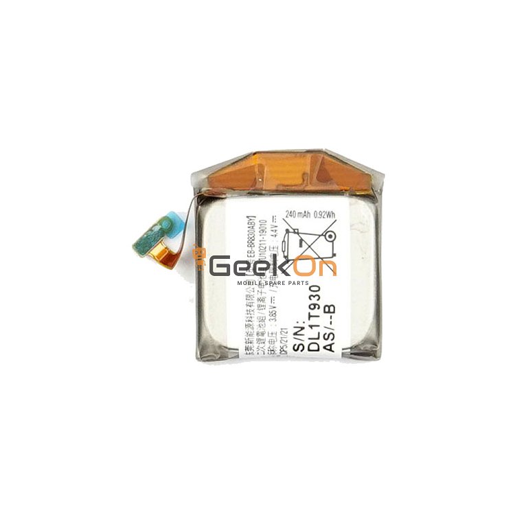 Γνήσια Mπαταρία Samsung EB-BR830ABY SM-R830 / R850 / R855 Galaxy Watch3 / Watch Active2 GH43-04968A 240mAh (Service Pack)