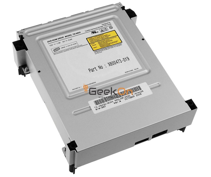 XBOX 360 Samsung - Toshiba Drive MS28 TS-H943