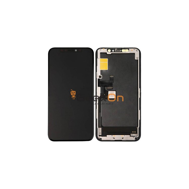 Γνήσια Οθόνη με Μηχανισμό Αφής / LCD with Touch Screen για iPhone 11 Pro Μαύρο (Service Pack) (cannot be calibrated iOS18)