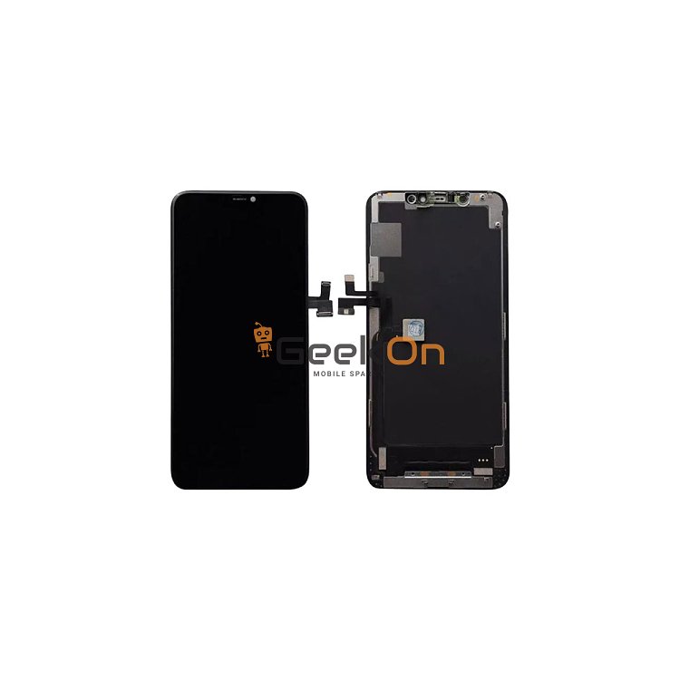 Γνήσια Οθόνη με Μηχανισμό Αφής / LCD with Touch Screen για iPhone 11 Pro Max Μαύρο (Service Pack) (cannot be calibrated iOS18)