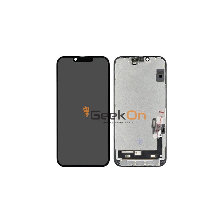Γνήσια Οθόνη με Μηχανισμό Αφής / LCD with Touch Screen για iPhone 14 Μαύρο (Service Pack) (cannot be calibrated iOS18)