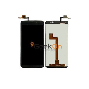 Οθόνη LCD και Μηχανισμός Αφης Για Alcatel One Touch Idol 3 5.5" 6045 Μαύρο