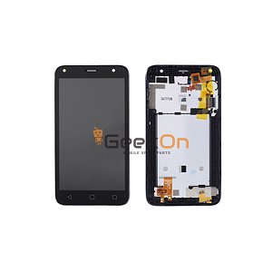 Οθόνη LCD και Μηχανισμός Αφης Με Πλαίσιο Για Alcatel Pixi 4 5" 5010 5045 Μαύρο