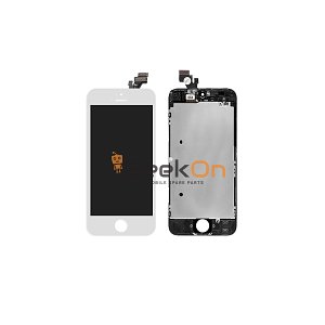 Οθόνη LCD Και Μηχανισμός Αφής Apple iPhone 5  Λευκό